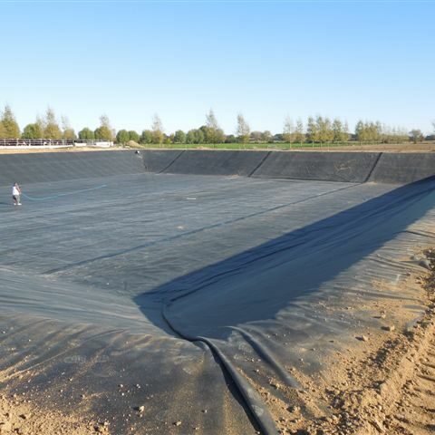 Effluent pond liner