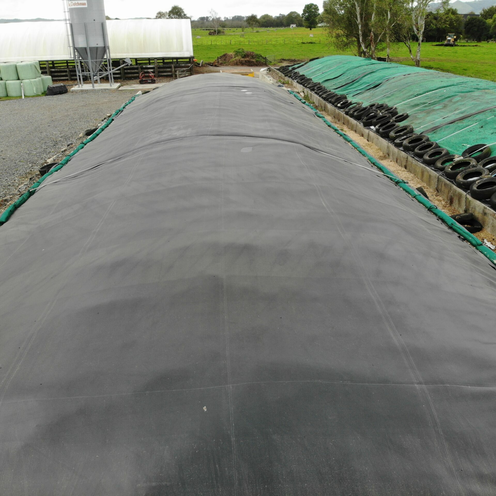 Silage covered with Geosmart EPDM